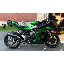 KAWASAKI H2SX 2018-2021 STAINLESS SLIP-ON